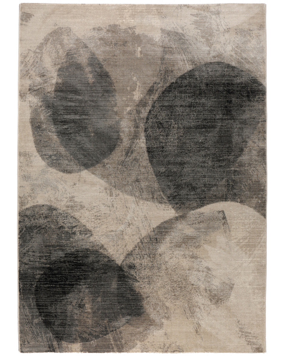 Aloyse Acier - tappeto moderno 160 X 230