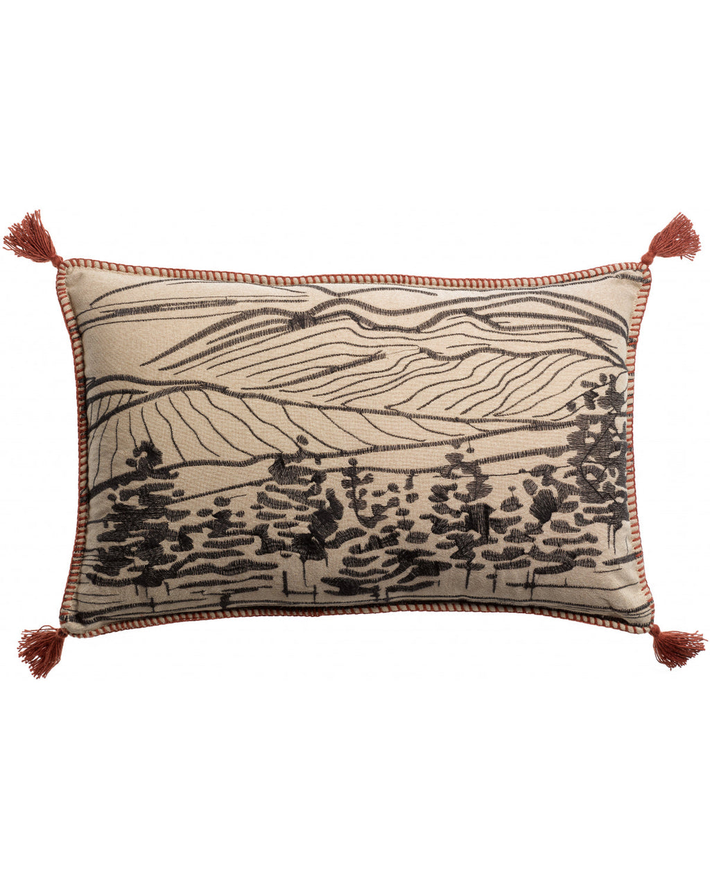 Dusko Sienne - cuscino ricamato 40 X 65