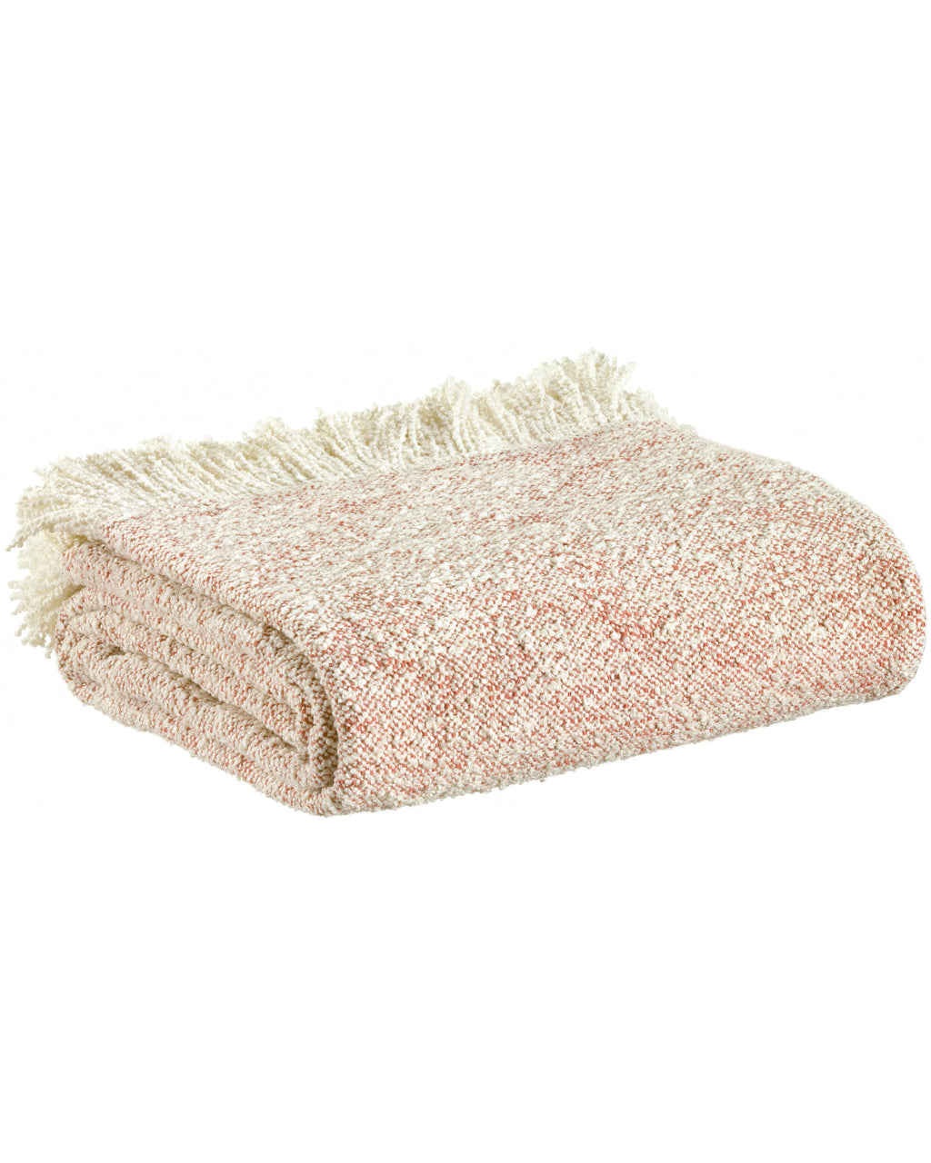 Jane - plaid rosso terracotta chiaro 130 X 160