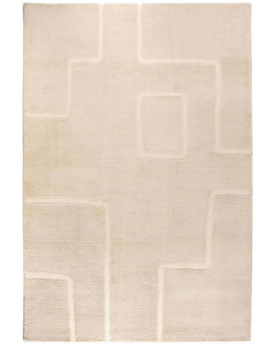 Louisa Neige - tappeto fantasia astratta, 200 X 290 X 2