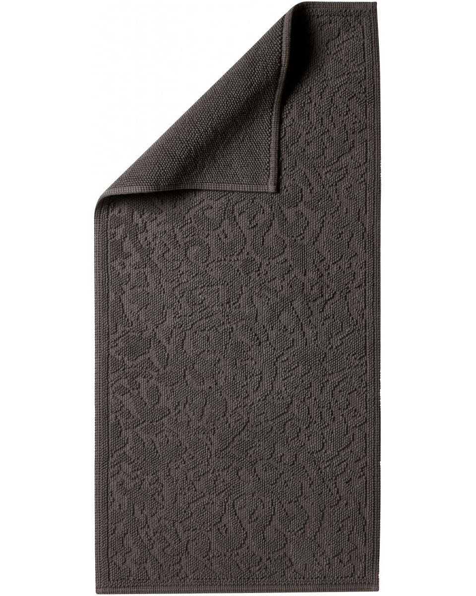 Gilda - Tappeto da bagno grigio carbone 54 X 110