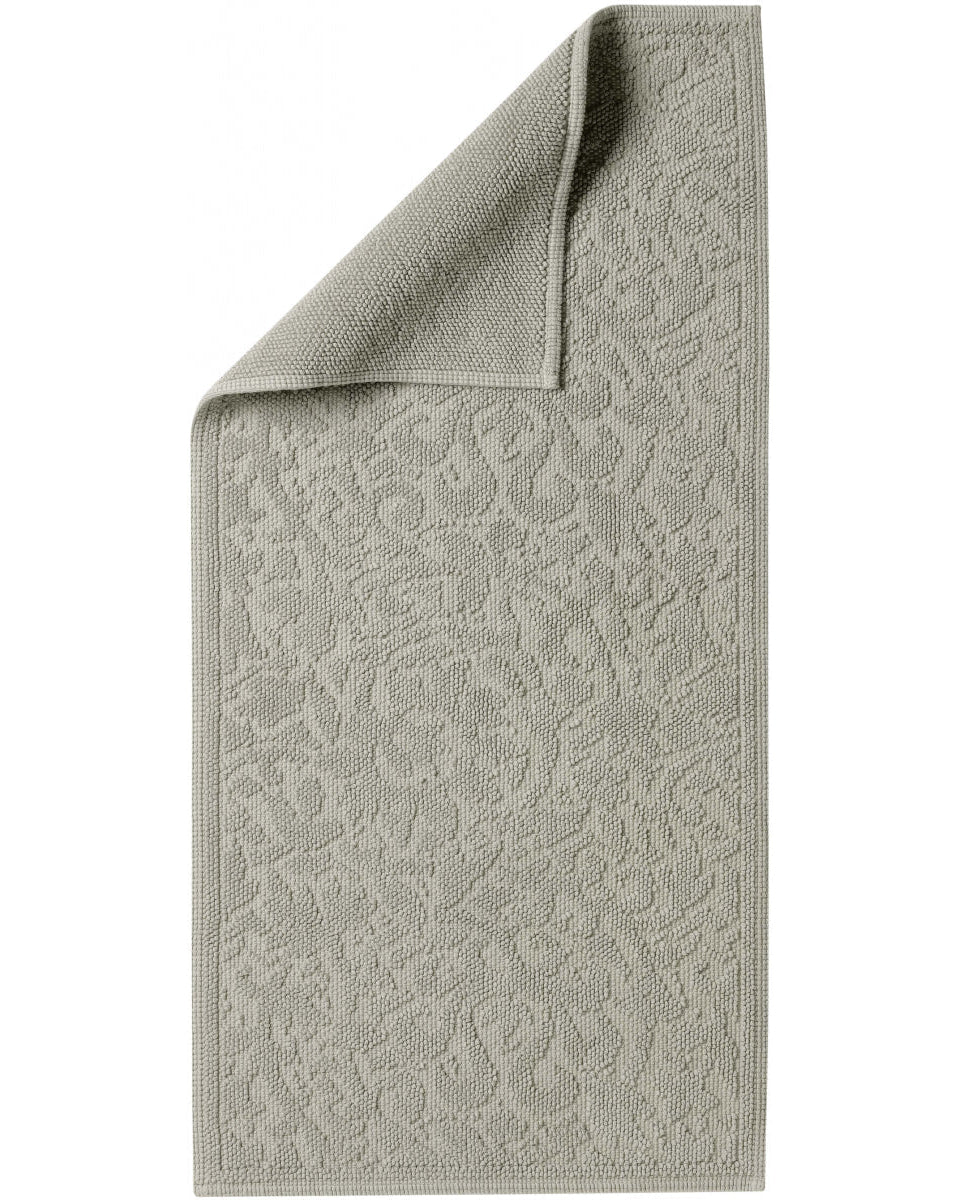 Gilda - Tappeto da bagno grigio perla 54 X 110