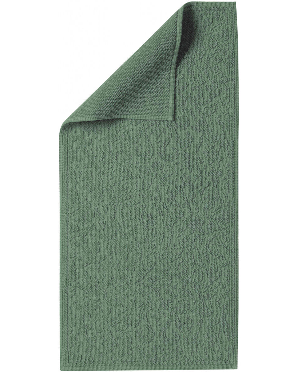 Gilda - Tappeto da bagno verde timo 54 X 110