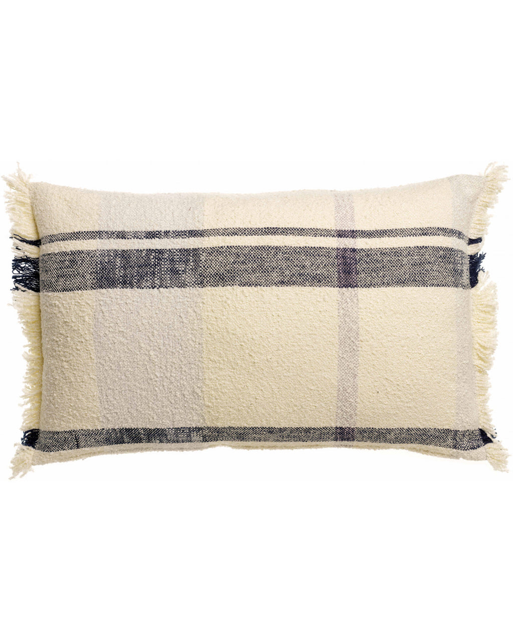 Jane - Cuscino Jacquard blu Marine 40 X 65