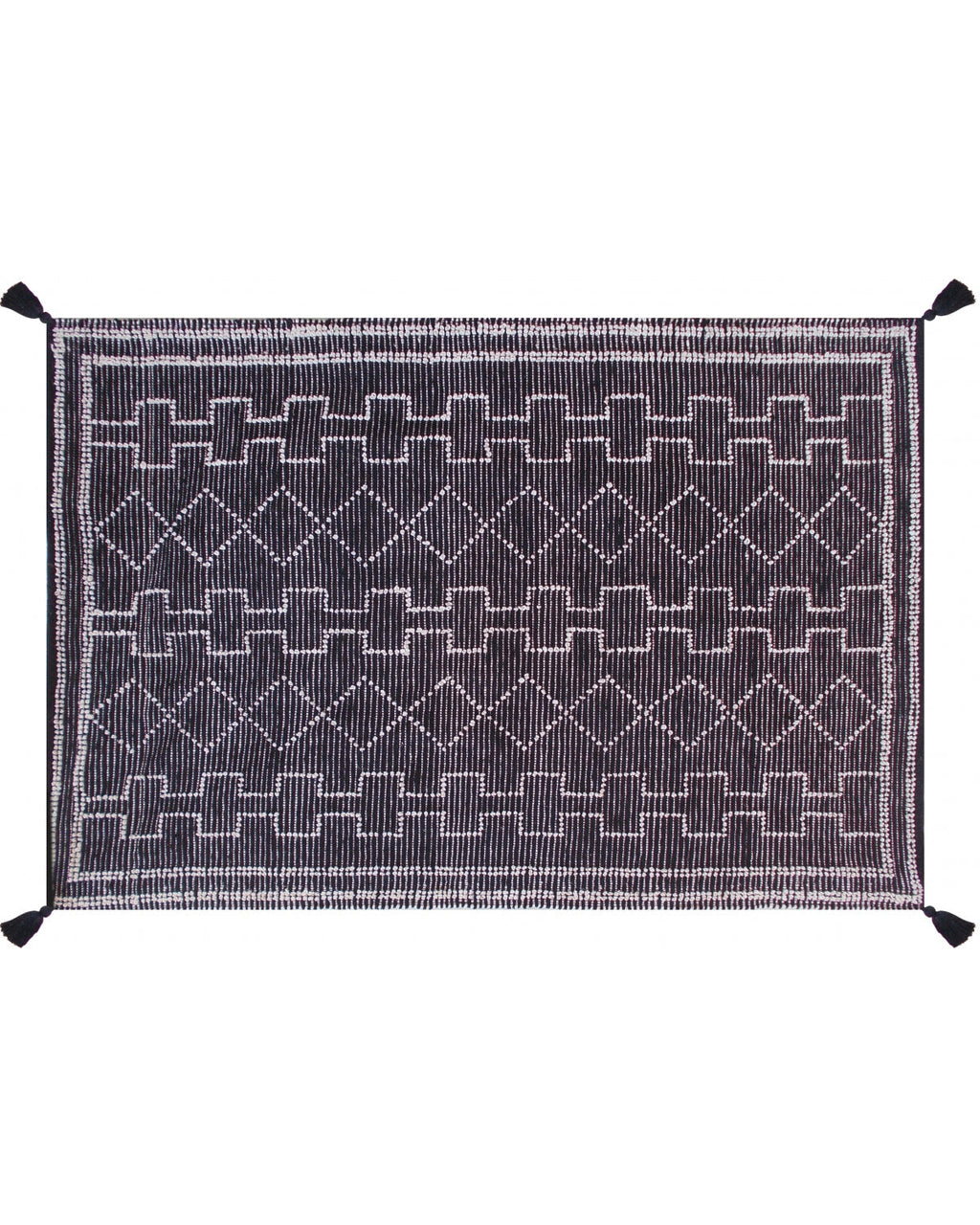 Gimie - Tappeto grigio scuro 160 X 230