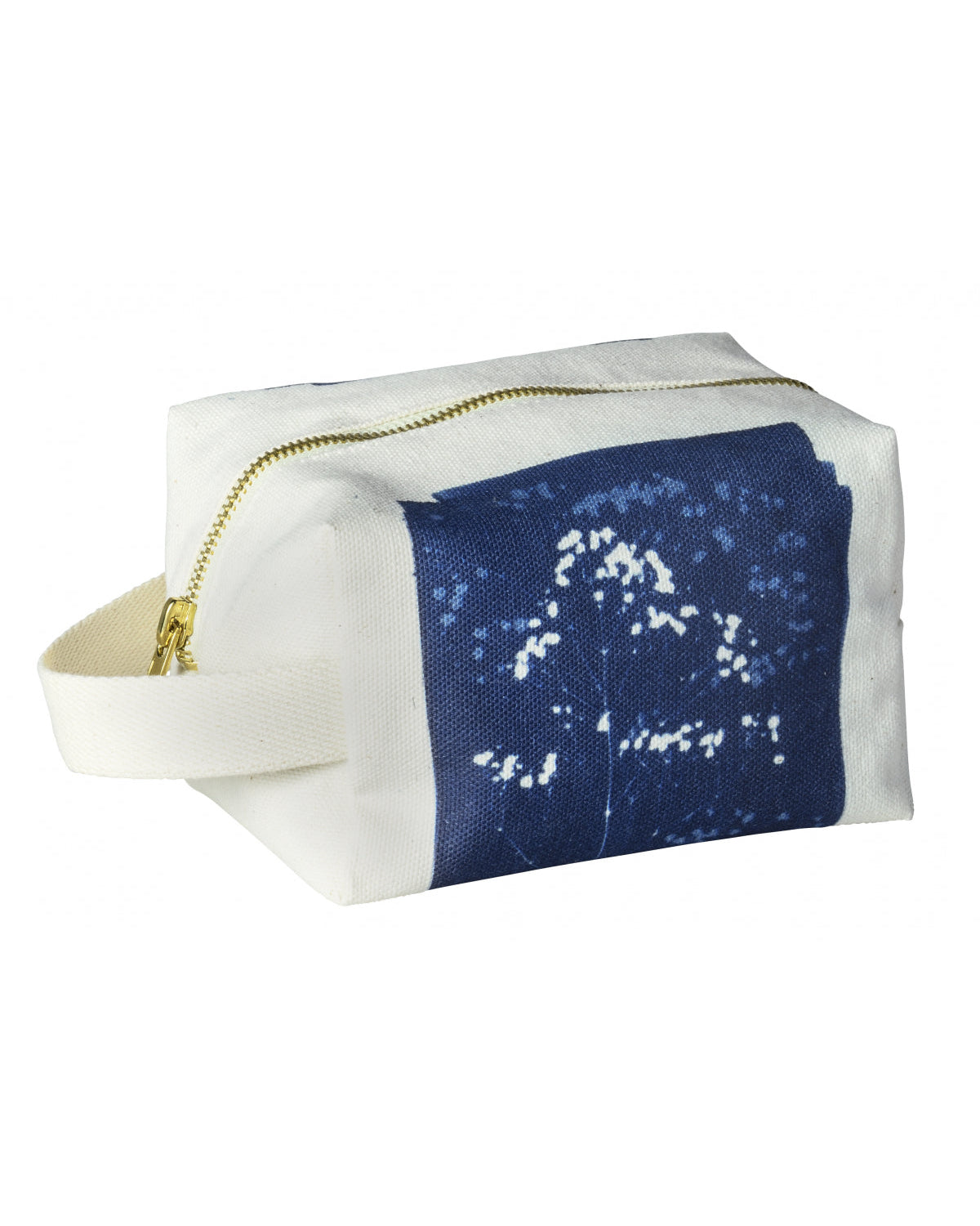 Gypso - beauty small bianco e fantasia blu, 15,5 X 10 X 10