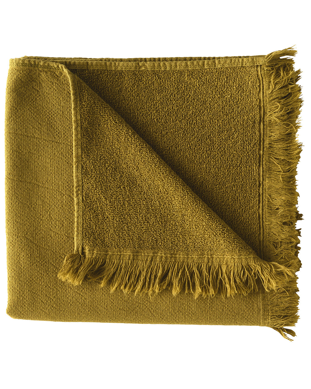 Luna - Asciugamano in cotone bio marrone 100 X 50