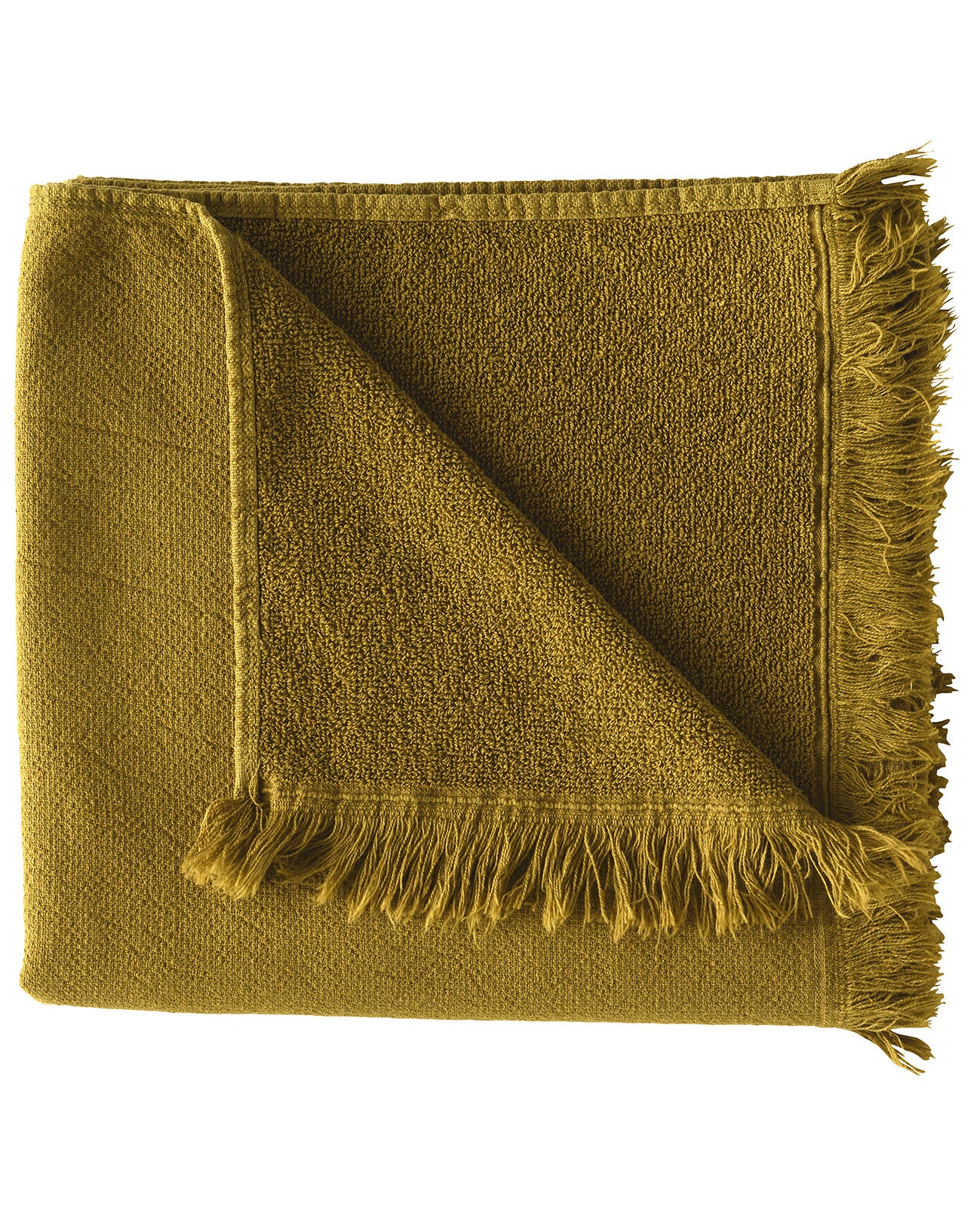 Luna - Asciugamano in cotone bio marrone 100 X 50