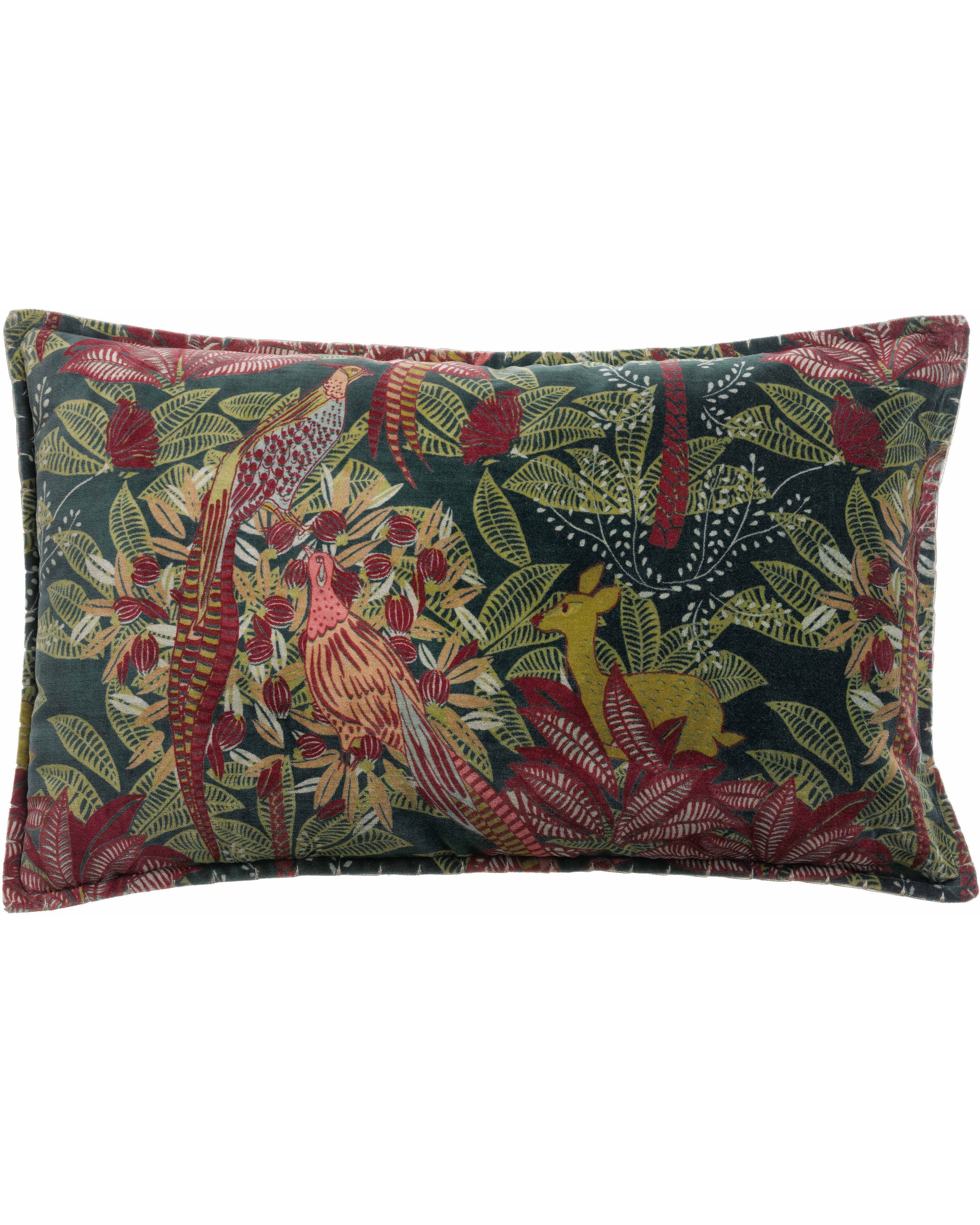 Ewan - Cuscino stampato fantasia esotica, 40 X 65