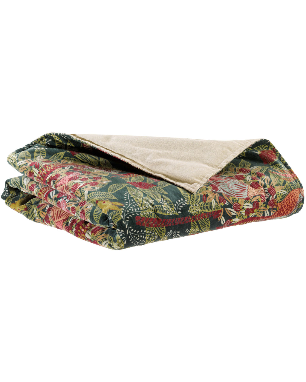 Ewan - Plaid in velluto fantasia esotica 135 X 200