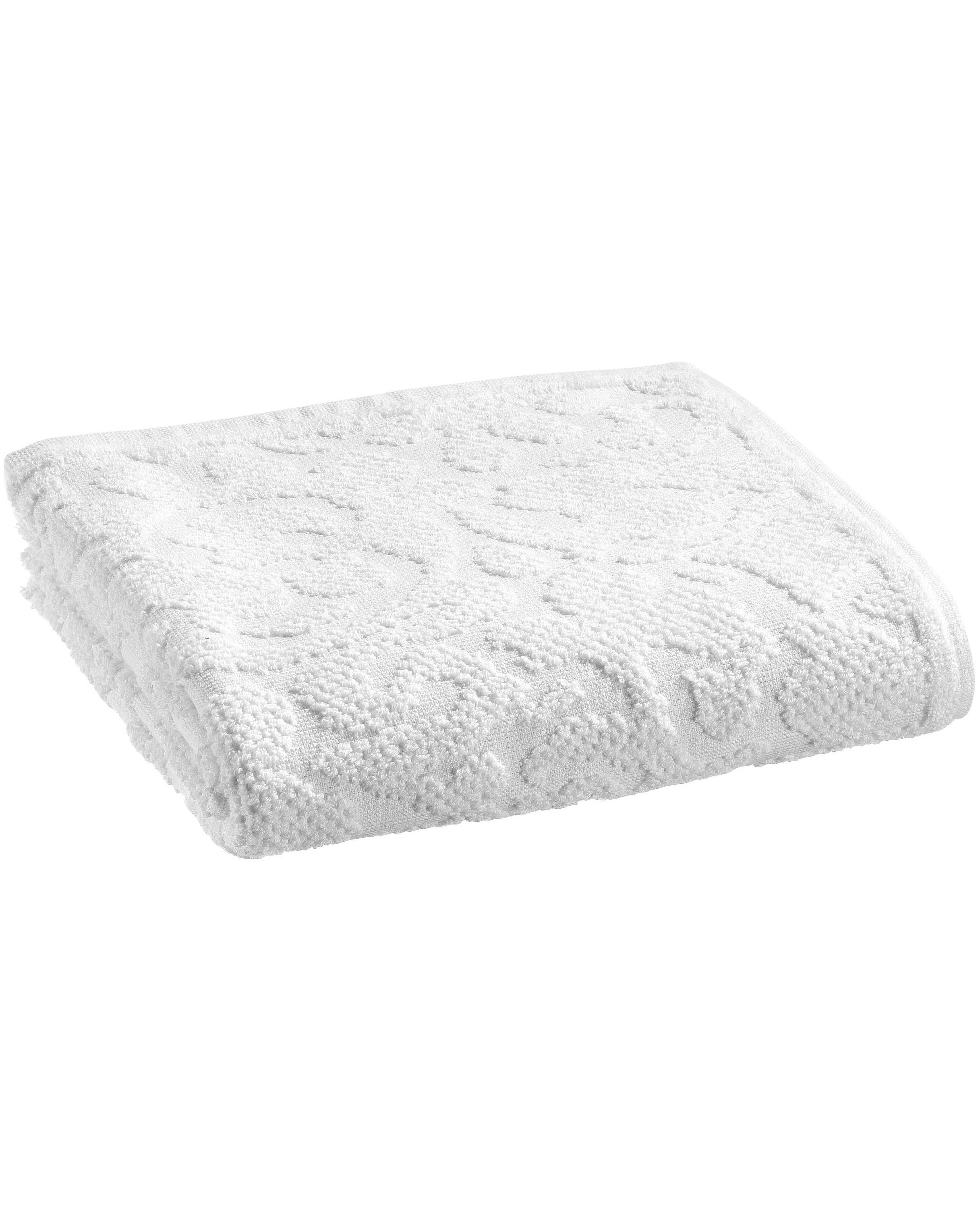 Gilda. - Asciugamano bianco neve, 50 X 100