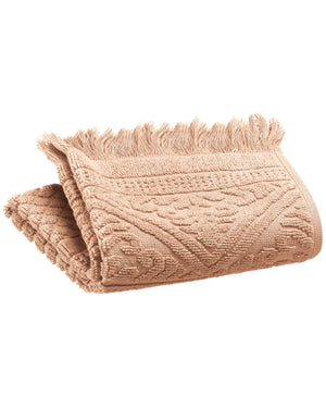 Zoe - Asciugamano ospite nocciola 30 X 50 - 50727653572929