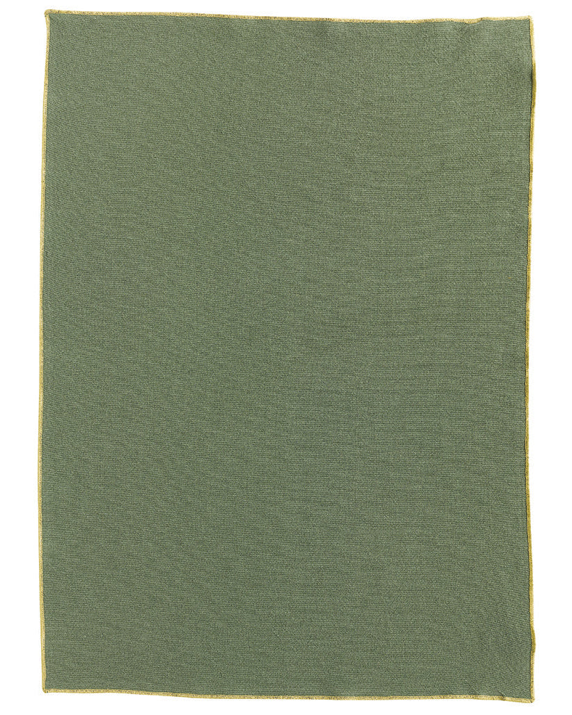 Isae  - Strofinaccio in cotone riciclato, verde Matcha 50 X 70