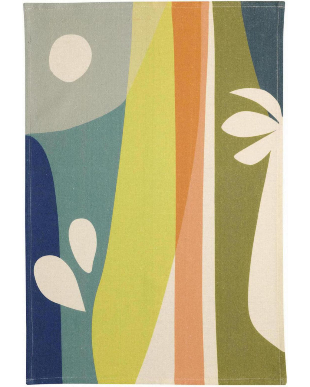 Lineo - Strofinaccio in cotone riciclato fantasia 50 X 70