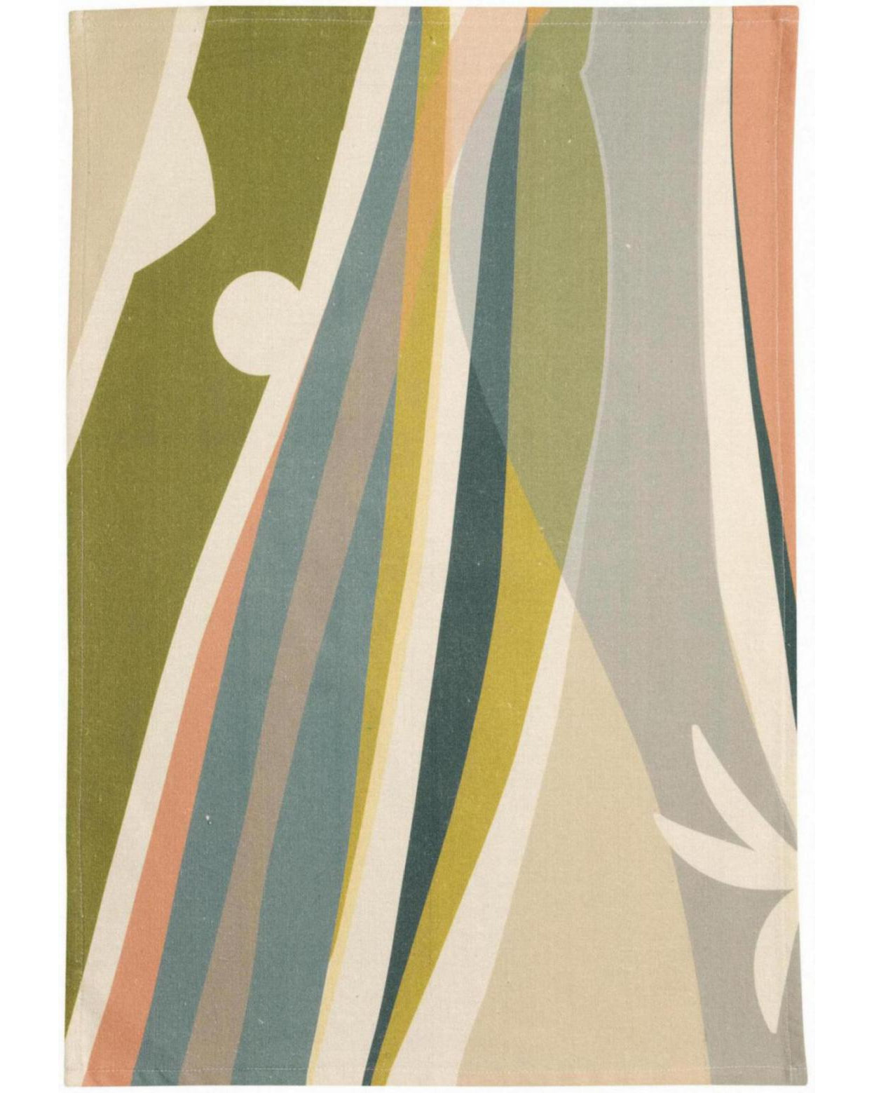 Nuceo - Strofinaccio in cotone riciclato fantasia, 50 X 70