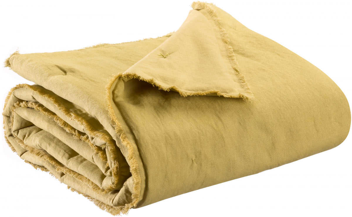 Laly plaid tinta unita Oro 135 X 200