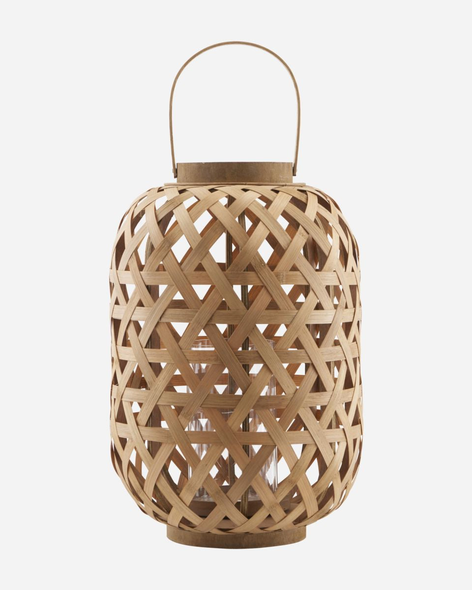 Grome House Doctor - Lanterna in bamboo intrecciato