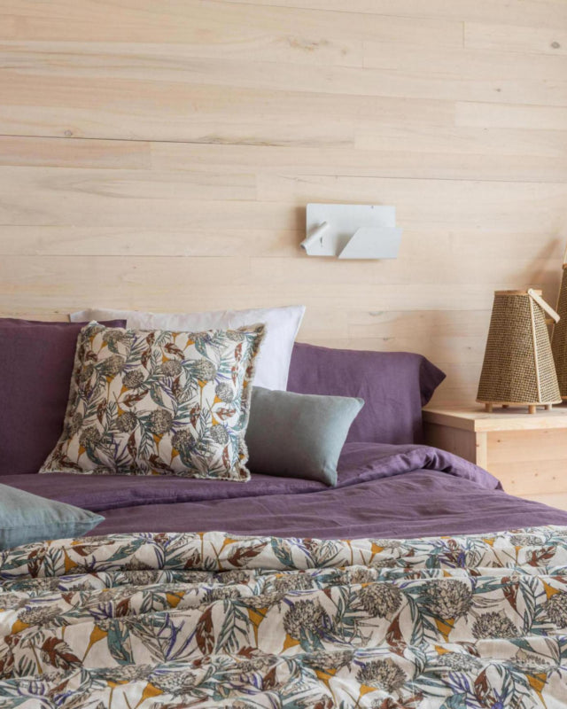 Lenzuolo piatto Zeff Raisin stonewashed 240 X 300