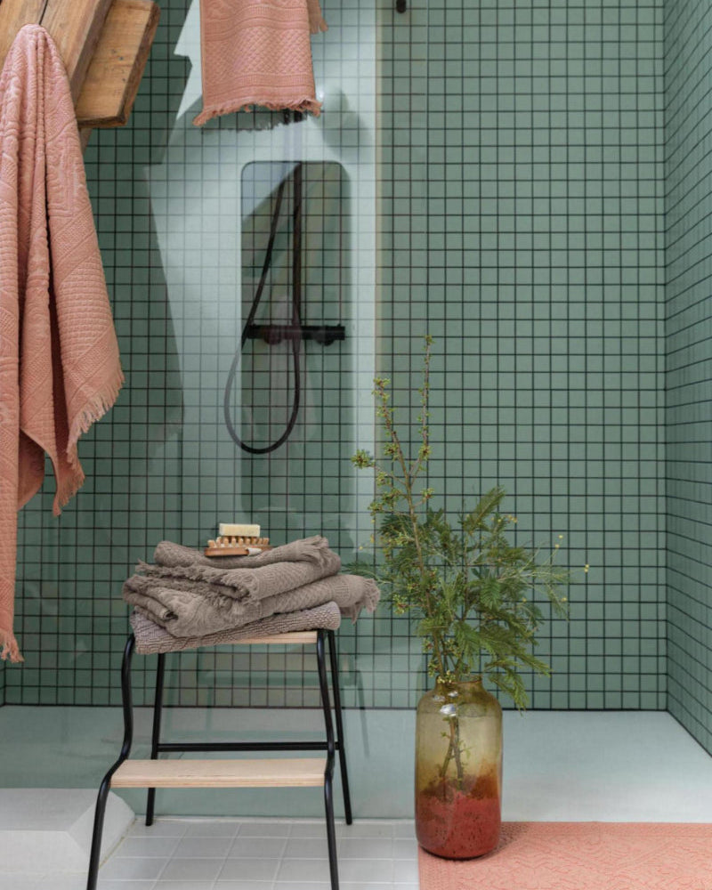 Maxi asciugamano da bagno Zoe Argile 100 X 180