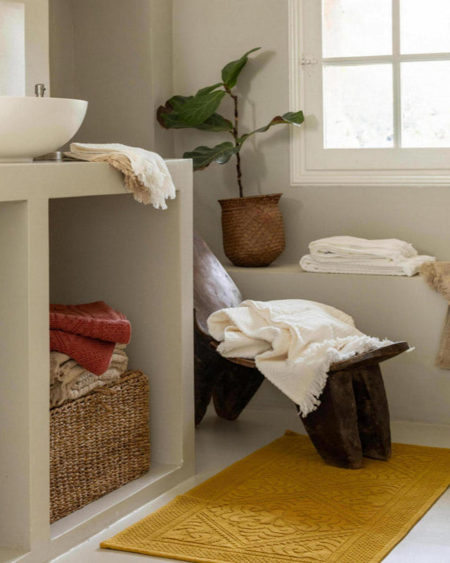 Maxi asciugamano da bagno Zoe Neige 100 X 180