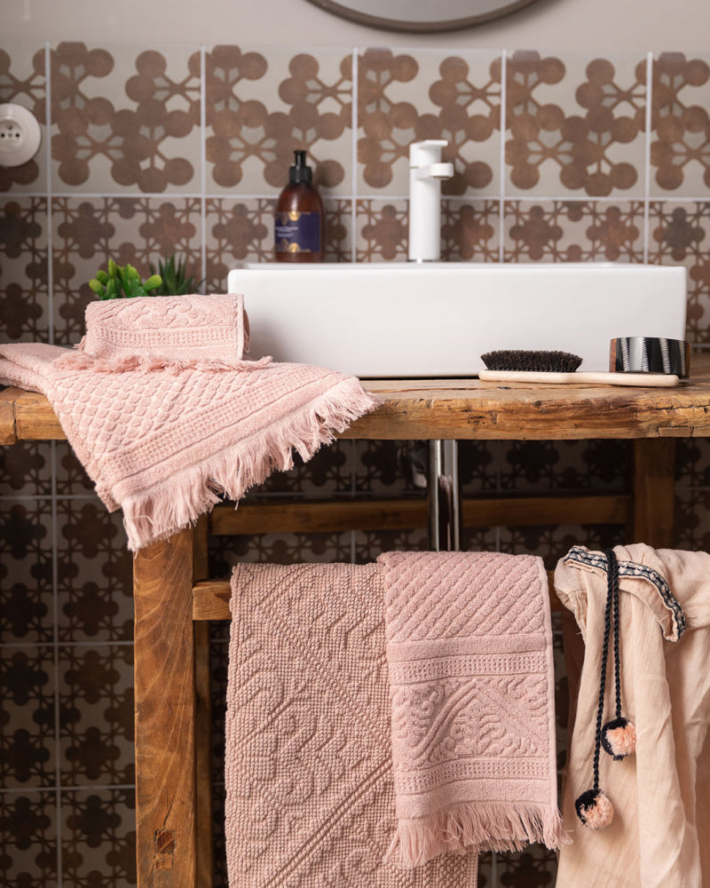 Maxi Bath Towel Zoe Aubepine 100 X 180