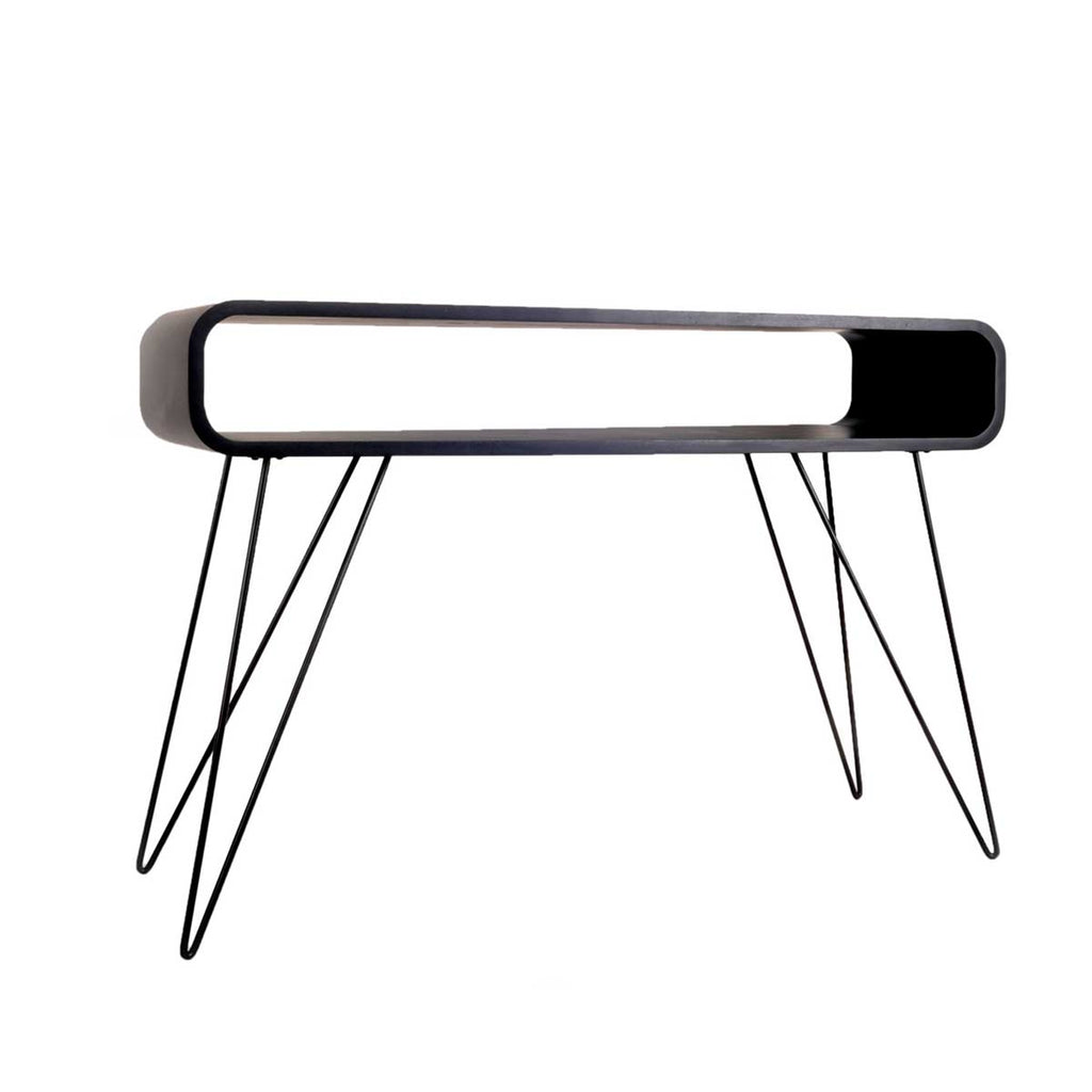 Scrivania nera serie Metro di XLBoom