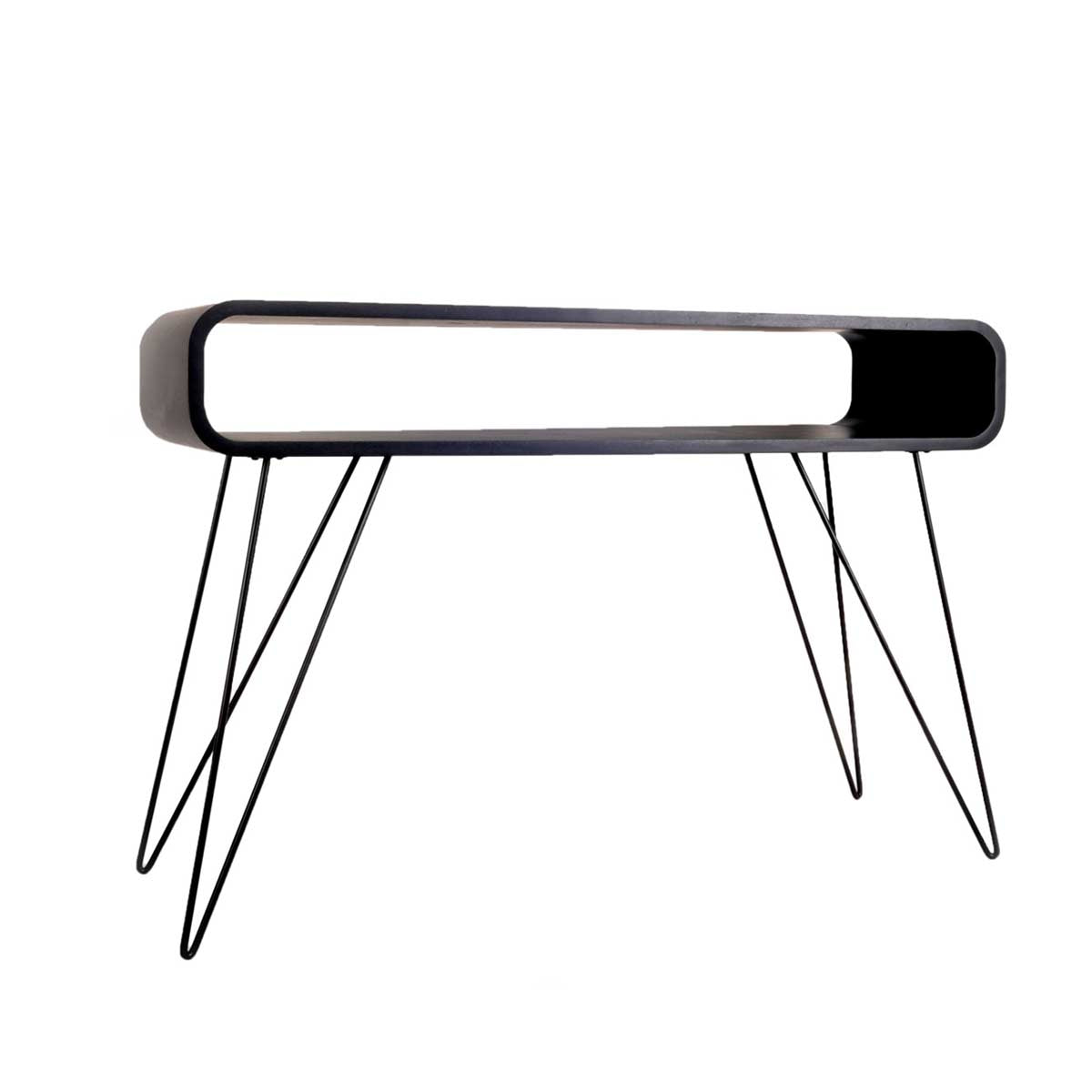 Scrivania nera serie Metro di XLBoom