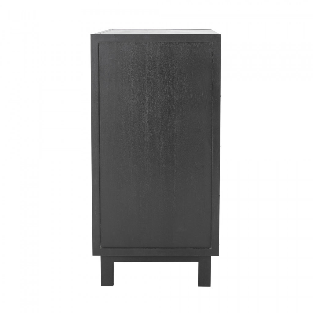 Blomingville mobiletto credenza nero