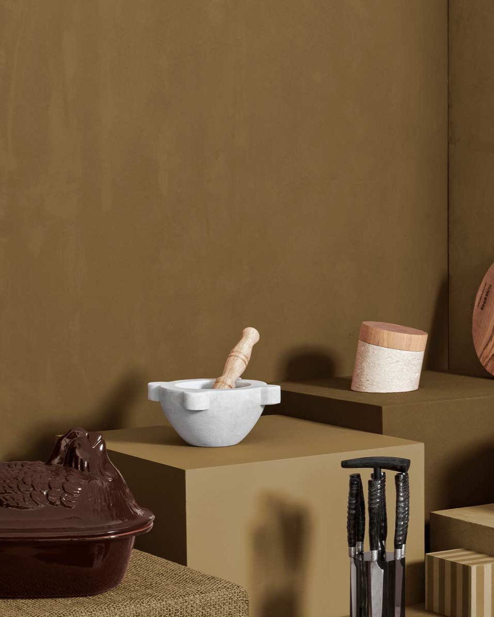 Mortaio in marmo design FiammettaV