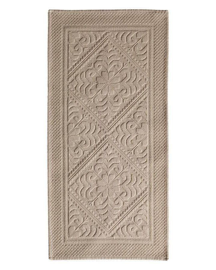 Enzo - Tappeto da bagno tinta naturale, 70 X 140