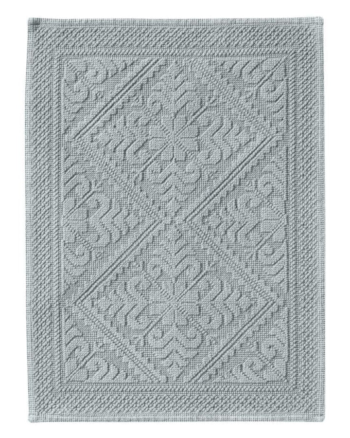 Enzo - Tappetino da bagno verde chiarissimo 54 X 64