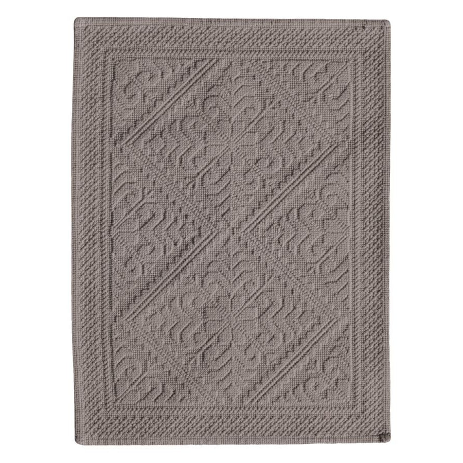 Enzo - Tappeto da bagno color camoscio 54 X 64