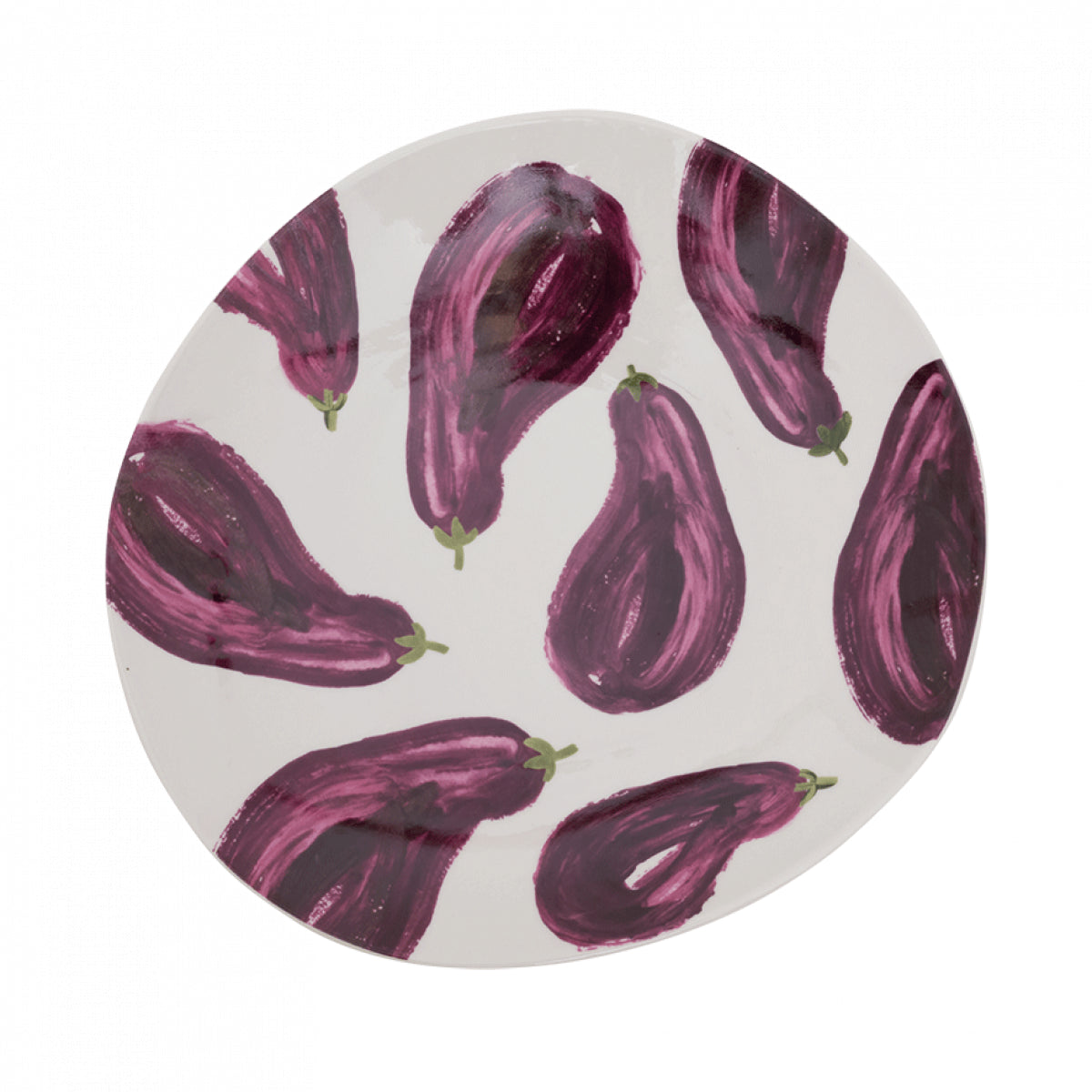 Piatto di portata fantasia melanzane