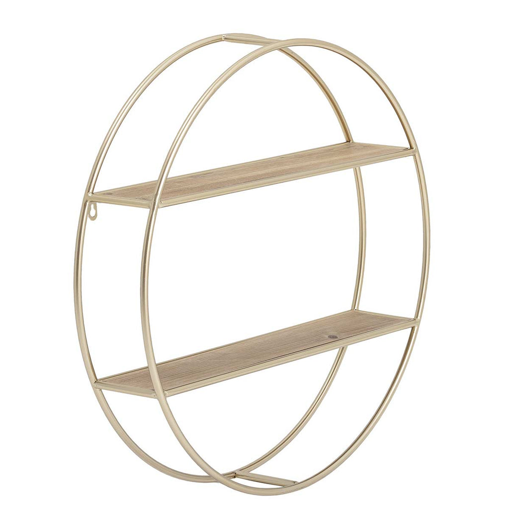 Piccola libreria dorata 