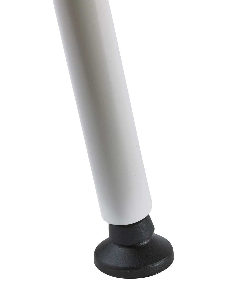 Piedino regolabile scaletta bagno bianca