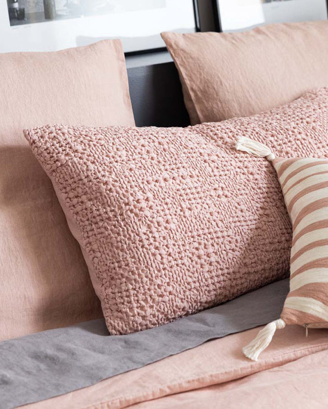 Pillow Case Stonewashed Zeff Aubepine 50 X 75