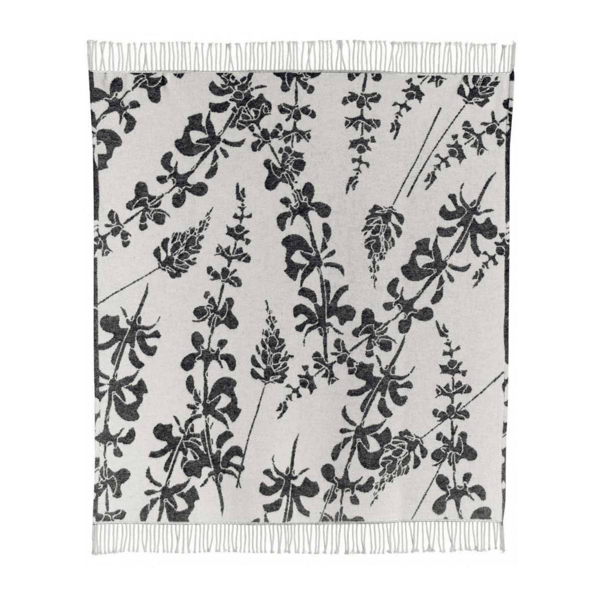 Plaid reversibile a fiori 