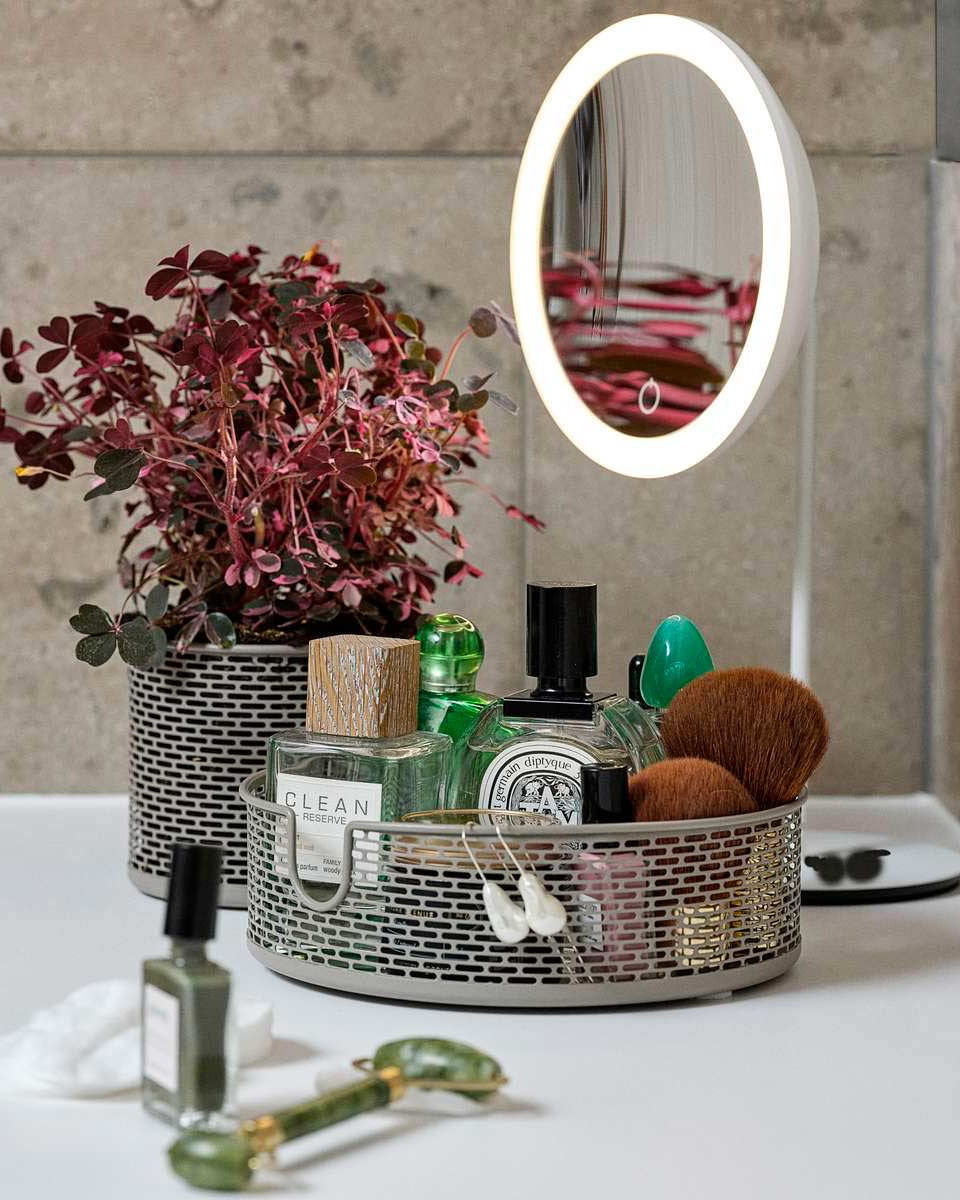 Portaoggetti bagno elegante