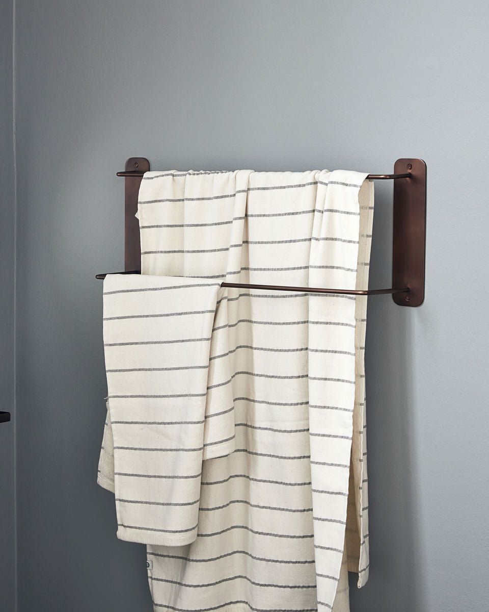 Pati portasciugamani acciaio brunito House Doctor