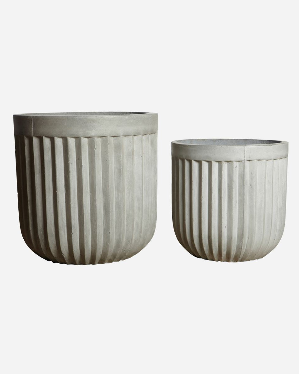 Portavasi in cemento