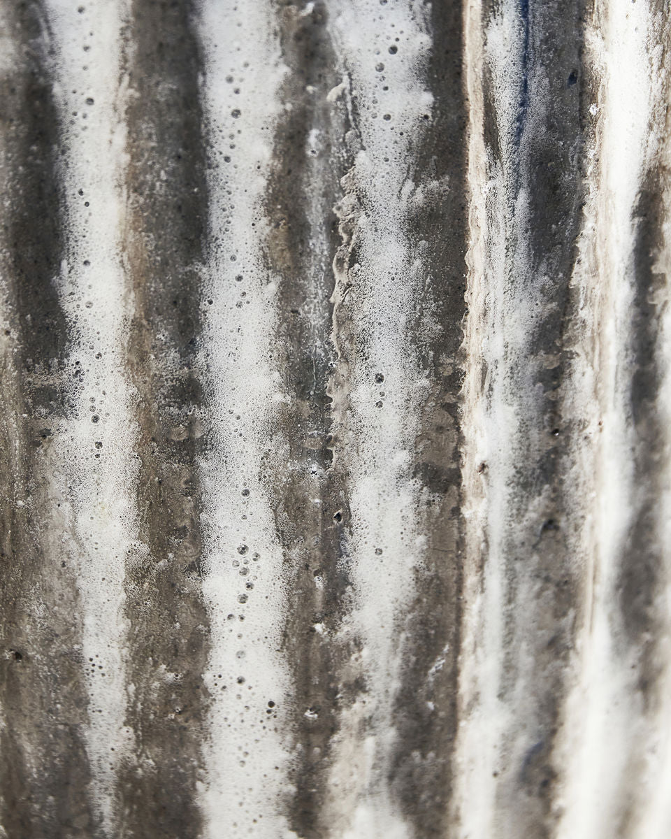 Portavasi in terracotta smaltata