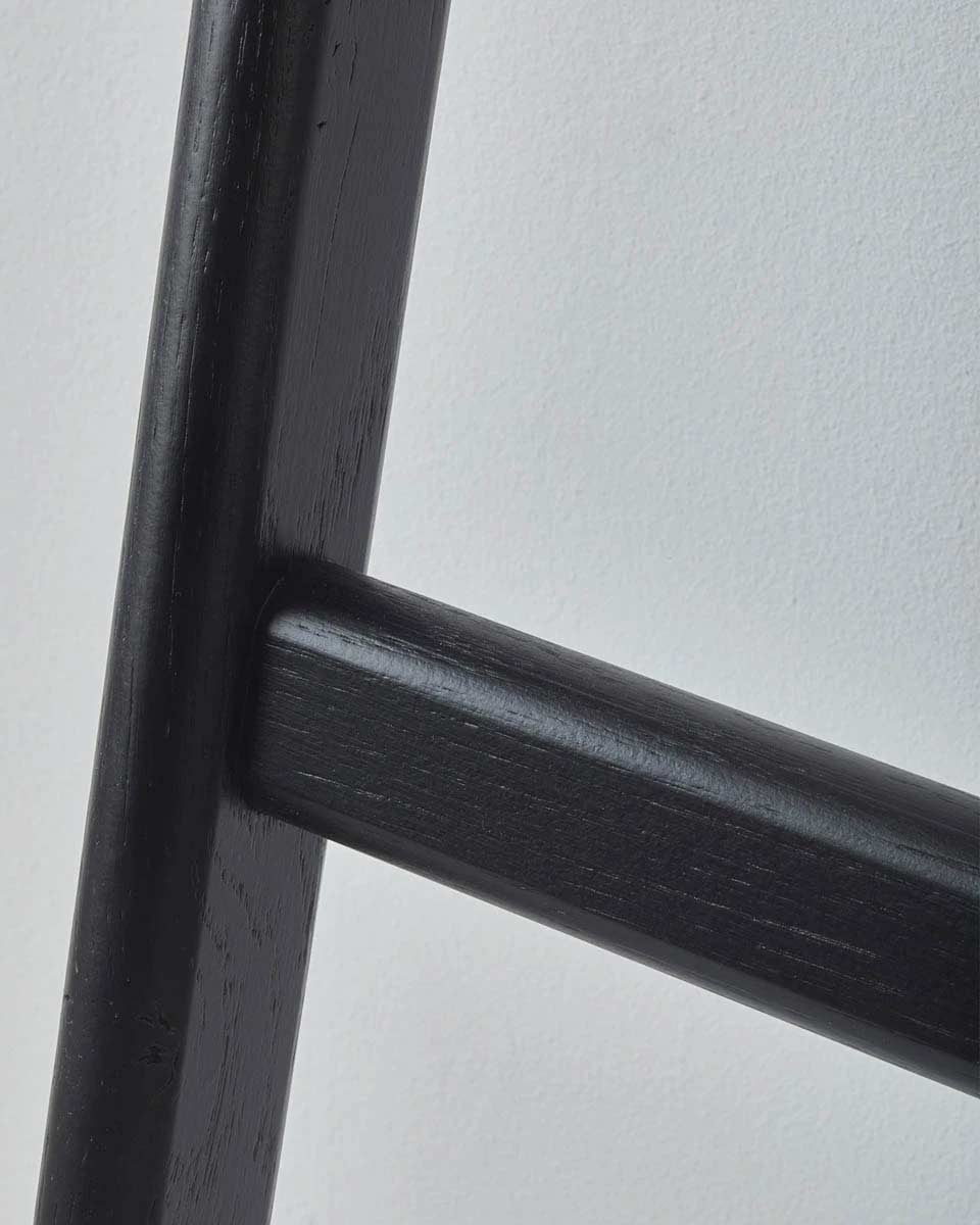 Scala da bagno in legno