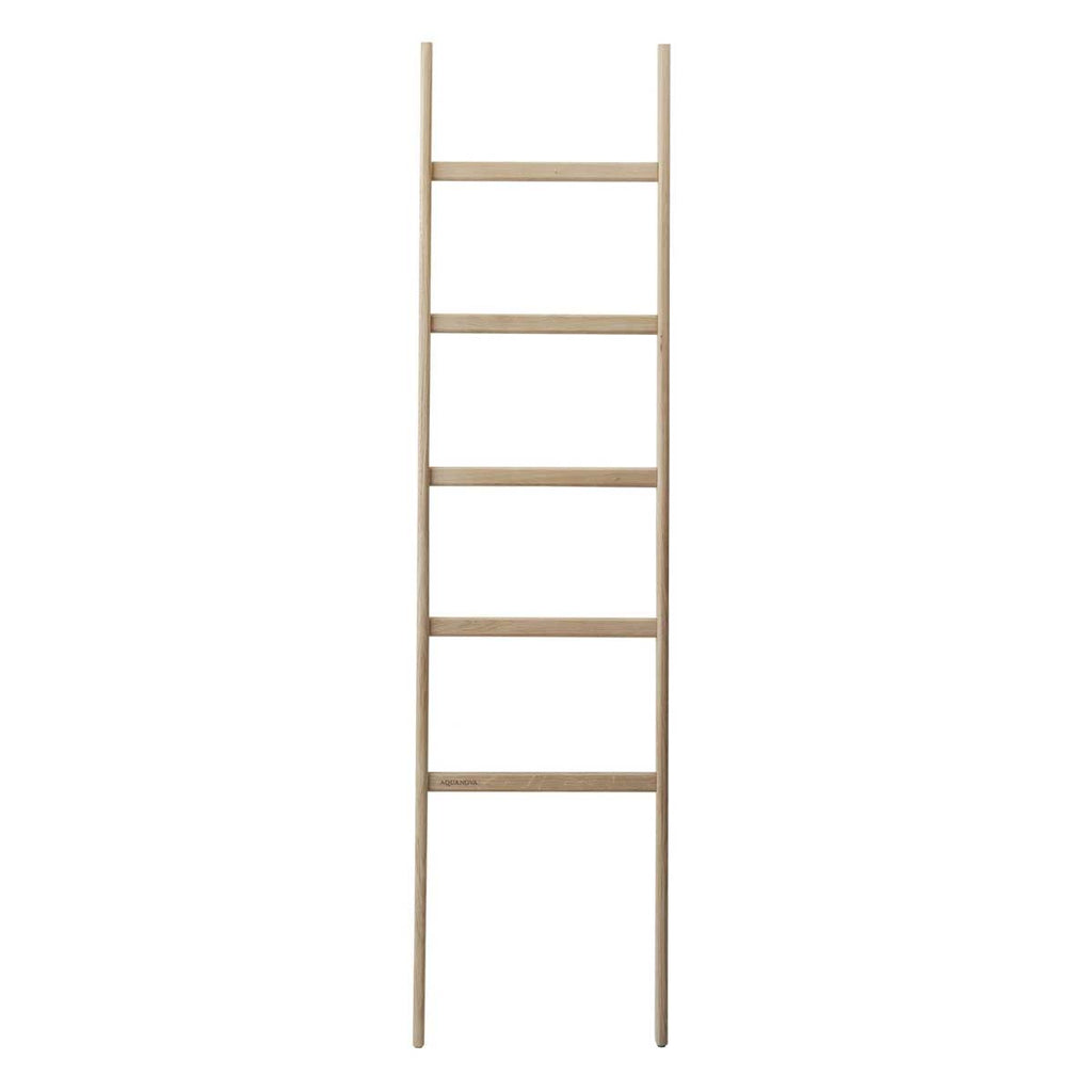 Scala porta asciugamani in rovere chiaro