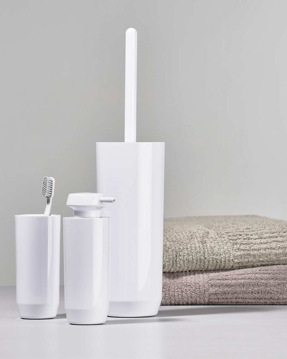 Scopino wc bianco lucido design Zone Denmark