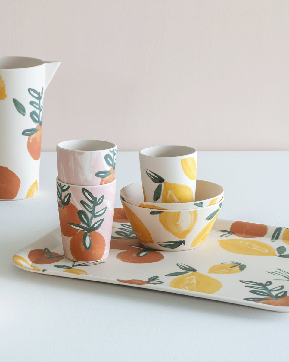 Serie bamboo Sicilian Summer Lemon Orange
