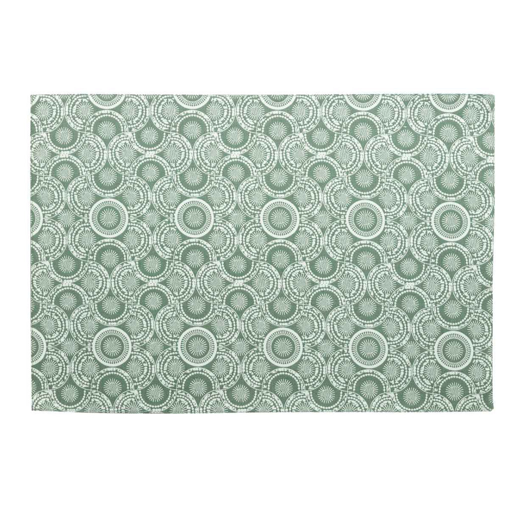 Set sei tovagliette verde acqua