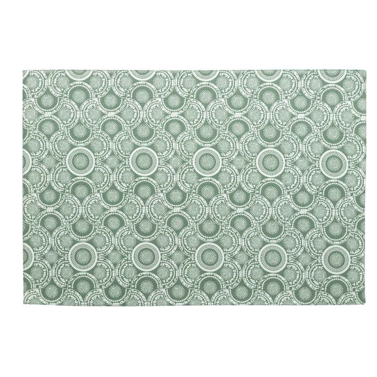 Set sei tovagliette verde acqua