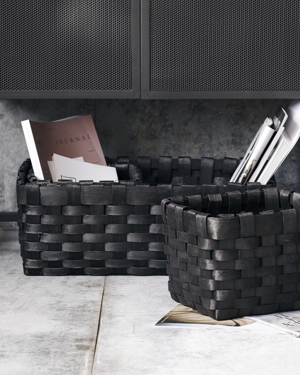 Set 3 cesti portaoggetti eleganti