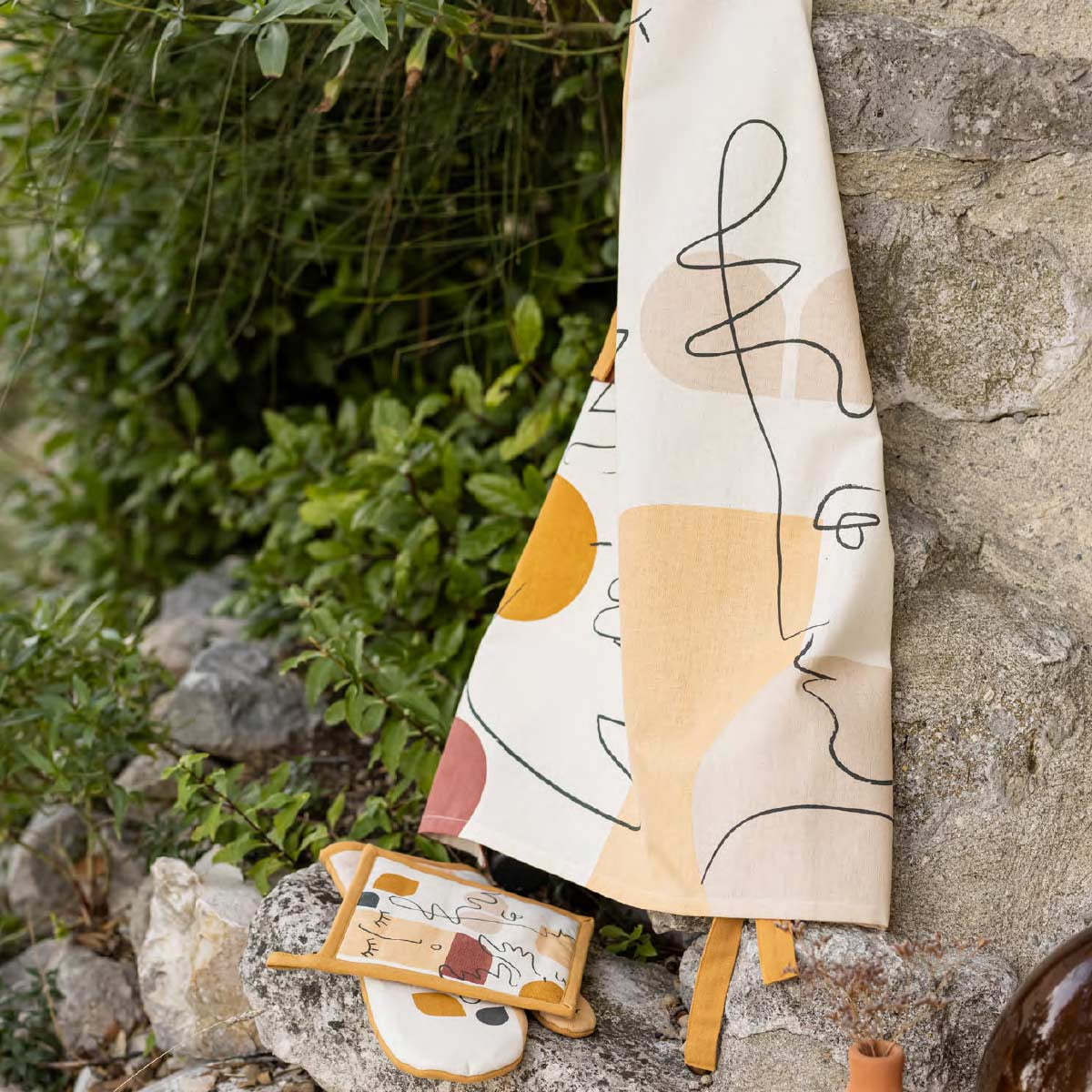 Set da cucina in cotone