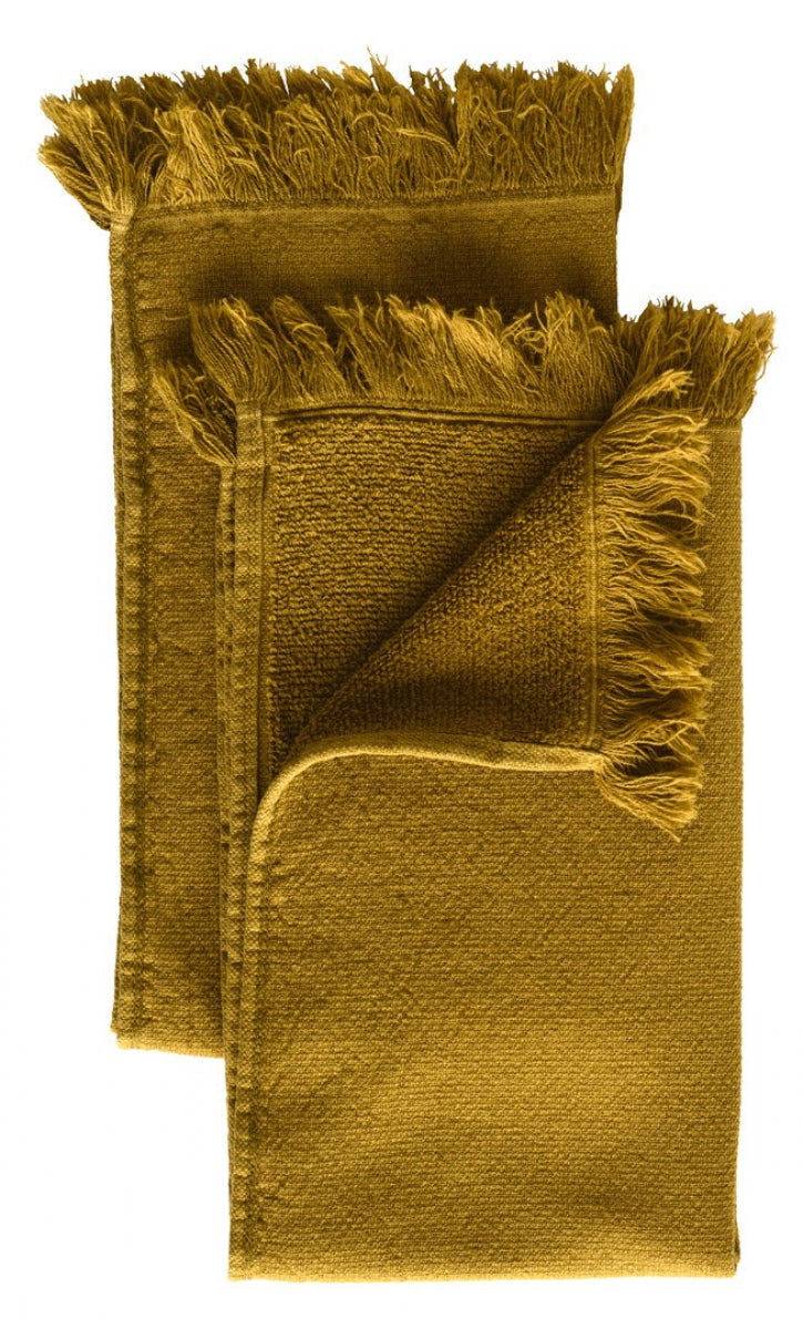 Set di 2 asciugamani per ospiti Luna Nuts 50 X 30